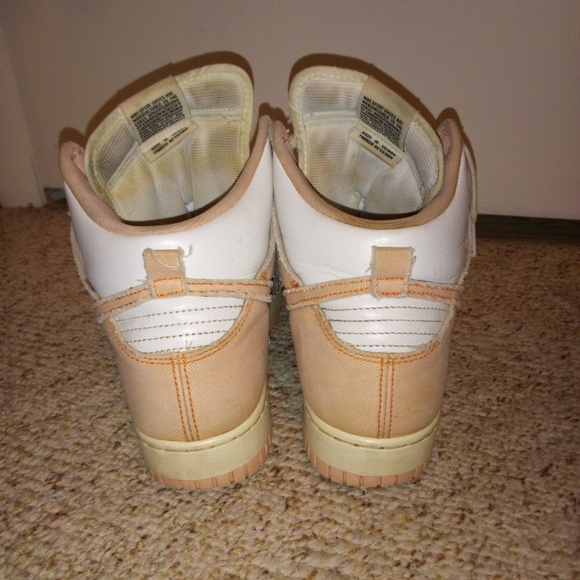 2022 release of 1985 Nike dunks high top men's size 10 Arctic orange - Picture 4 of 5